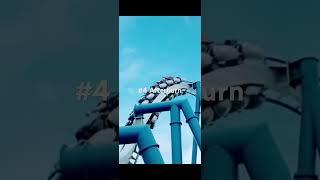 Top 5 Coasters at Carowinds #rollercoaster #carowinds #fury325 #giga #hyper #afterburner