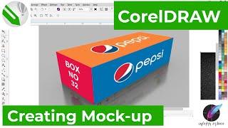 Creating Mock-up in CorelDRAW | Class 28