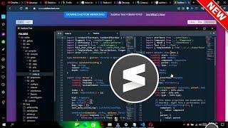 Como Descargar e Instalar Sublime Text 4 en Windows 7/8/10/11 de 32 y 64 Bits 2023 Editor de Codigo