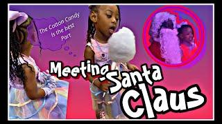 Rai’Lynn Meets Santa Claus at Her School’s Sneaker Ball