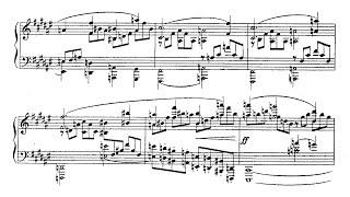 Felix Blumenfeld: Etude in F-sharp major, Op. 54