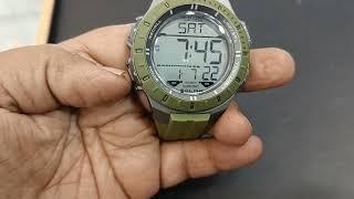 Fastrack Digital Watch Time Configuration #navyawatchgallery