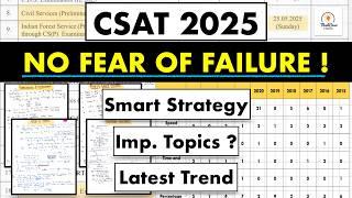 CSAT 2025 :- *ONLY STRATEGY* That Improved *My SCORE FROM 53 to 133* #thinkbasicfolks