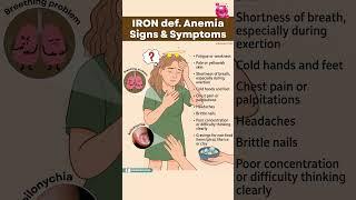 Don't Ignore These IRON DEFICIENCY Anemia Warning Signs