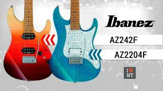 Overview Ibanez AZ242F and AZ2204F | МузТорг Україна