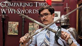 Comparing Two WW1 Swords