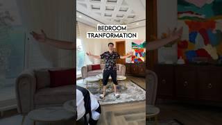 Extreme Bedroom Makeover!  #transformation #shorts