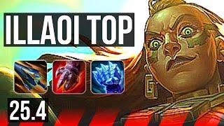 ILLAOI vs DARIUS (TOP) | Rank 15 Illaoi | EUW Grandmaster | 25.4