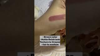##MamaearthLipstick#shade#Mocha Brown#viralvideo#like#shorts##