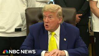 Trump on potential Iran strike: ‘I may do it. I may not do it.’