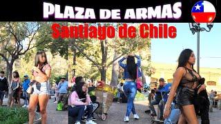  PLAZA DE ARMAS O PLAZA DE ALMAS?  (Santiago Centro de Chile)