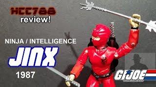 HCC788 - 1987 JINX - Ninja/Intelligence - Vintage G.I. Joe toy!
