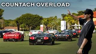 15+ Countachs, “80s James Bond” Porsche, and the World’s Greatest Show Cars at Moda Miami!!