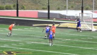 Tori Holland save Baltimore/Long Island girls lacrosse UA Underclass semifinals