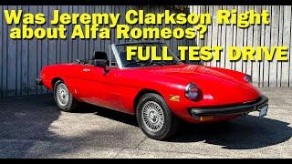 1978 Alfa Romeo Spider Full Test Drive Review [Collector Car Guru Seat of The Pants Videos]