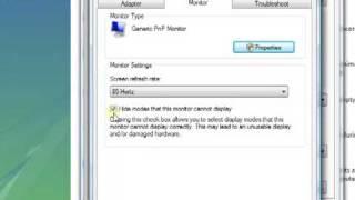 Modify Monitor Settings in Vista, How-To Tutorial