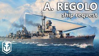 Tier 10 Italian Destroyer Attilio Regolo (Ship Request)