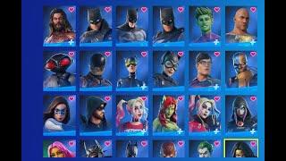 Fortnite All DC Skins and Styles (January 2023)