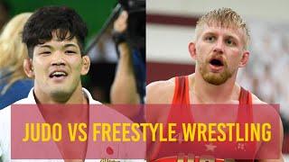 Judo VS Freestyle Wrestling (Techniques Breakdown)