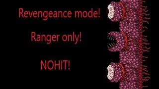 Terraria Calamity mod! Ranger only Wall of Flesh Nohit! (Revengeance mode)