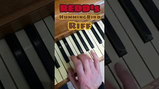 Boogie Woogie Piano!! "REDD's Hummingbird Riff!!" Right Hand Lick in the Key of C.