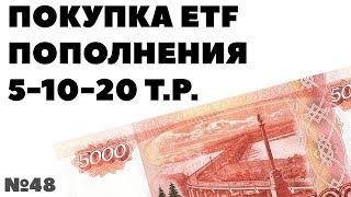 Миллион с нуля №48: Покупка ETF. Суммы пополнений и FXUS