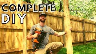 DIY Fence On a Budget!