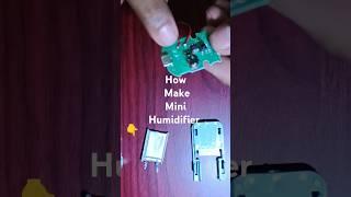 Make Humidifier #diy #humidifier #techdiy #tech #woncraft