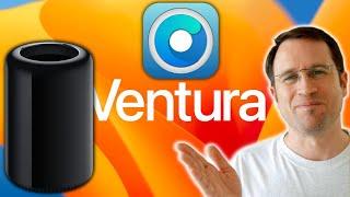 macOS Ventura with UNSUPPORTED MAC PRO 2013!