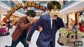 Jin pakdam pakdai // Hindi Dub// part-2        jin pakdam pakdai handi dubbed part 2 funny video