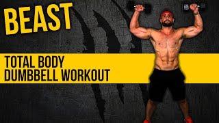 Dumbbell Full Body Muscle Building Home Workout