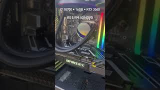 PC i7 10700F • 16GB • RTX 3060