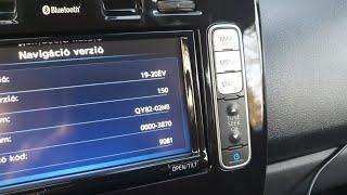 30kw Nissan Leaf  carplay and androidauto coding via SD card  2020 OEM map update  , www.viso.hu