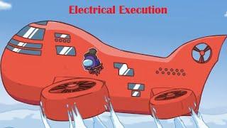 Among Us Airship (Electrical Execution) #AmongUs #Shorts #Airship