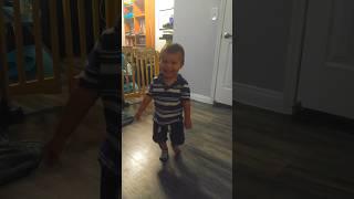 Learning he can jump! #cute #familyvlog #cutebaby #youtubeshorts #vlog #parenting #parents #family