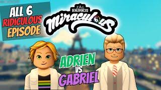 Adrien vs Gabriel The MIRACULOUS Showdown 6 Part Compilation