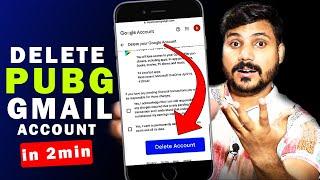 How to Delete Pubg Google Account | How to Delete Pubg Account 2023