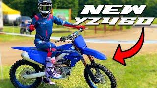 I Bought The NEW 2023 YZ450F!!! FIRST RIDE