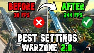 Best PC Settings for COD Warzone 2 (Optimize FPS & Visibility) *NEW UPDATE* (2023)