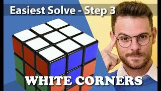 Easiest Solve For a Rubik's Cube | Beginners Guide/Examples | STEP 3