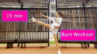  Кардио для ног и ягодиц / CARDIO LEGS + BOOTY BURN Workout / 15 min / Simona Soloduha / #шейпинг