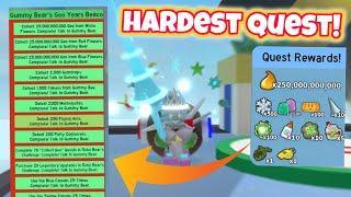 Completing the HARDEST Quest in Bee Swarm Simulator!