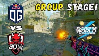 GROUP STAGE! 3DMAX vs OG - HIGHLIGHTS - Thunderpick World Championship 2024 l CS2