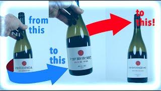 WINE LABEL TRANSLATIONS | SELF-TRANSLATING WINE LABEL TECHNOLOGY | Third Aurora Tech Startup