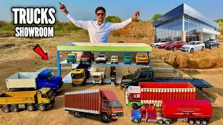 I Build TATA TRUCK Commercial Showroom From RC Vehicles - Chatpat toy TV