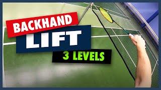 Badminton backhand lift - from beginner to advanced