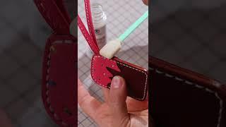 Handmade Leather Accessories - Immersive Making of Bag Charms #handmade #diy #leathercraft