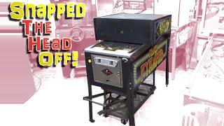 They Tore The HEAD Off This Bally Black Pyramid Pinball Machine!!!!