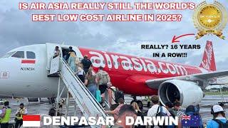 Is Air Asia Really Still the WORLD'S BEST LOW COST AIRLINE in 2025? [Bali to Darwin Flight Review]