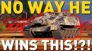 NO WAY HE WINS THIS?!? World of Tanks